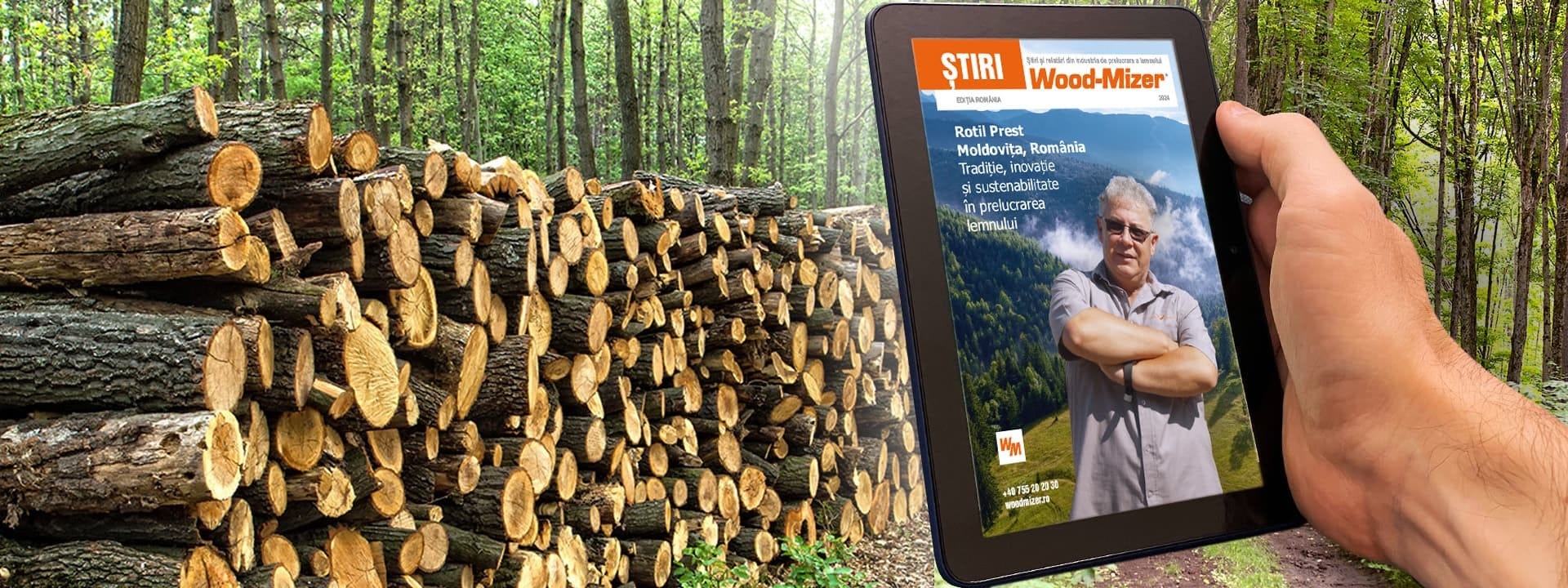 Noul număr al revistei WOOD-MIZER ȘTIRI este disponibil pentru descărcare