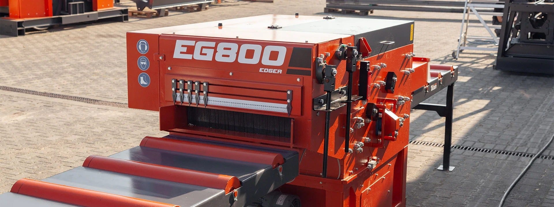TITAN EG800 manual board edger