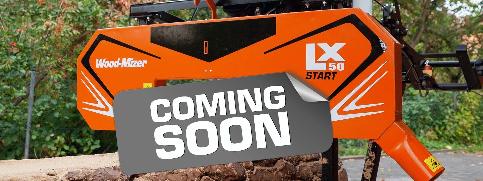 Cel mai compact fierăstrău Wood-Mizer LX50START sosește în curând!