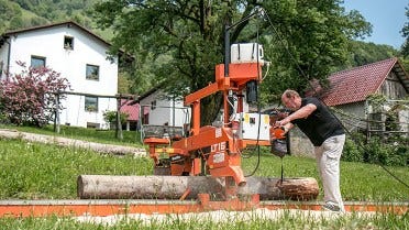 Sawmilling, Cheese Making, and Farming  in the Slovenian Alps
