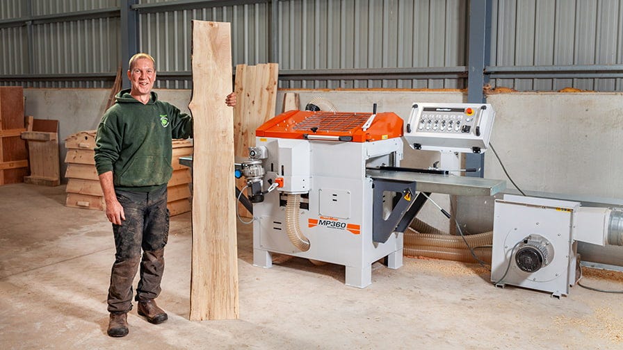 New in Wood-Mizer offer - MP360 moulder / planer